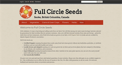 Desktop Screenshot of fullcircleseeds.com